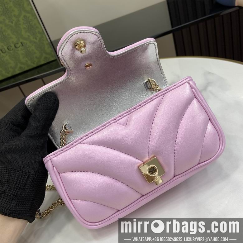 Replica Gucci Bags 476433 10X16.5X4cm YG 3colour