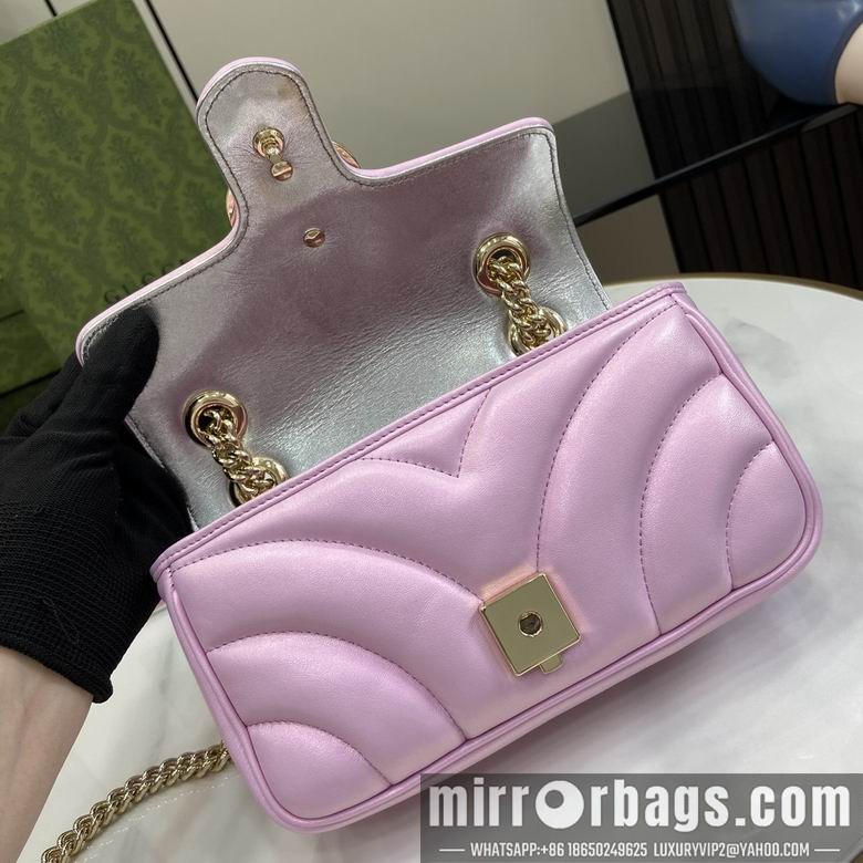 Replica Gucci Bags 446744 14X23X6cm YG 3colour