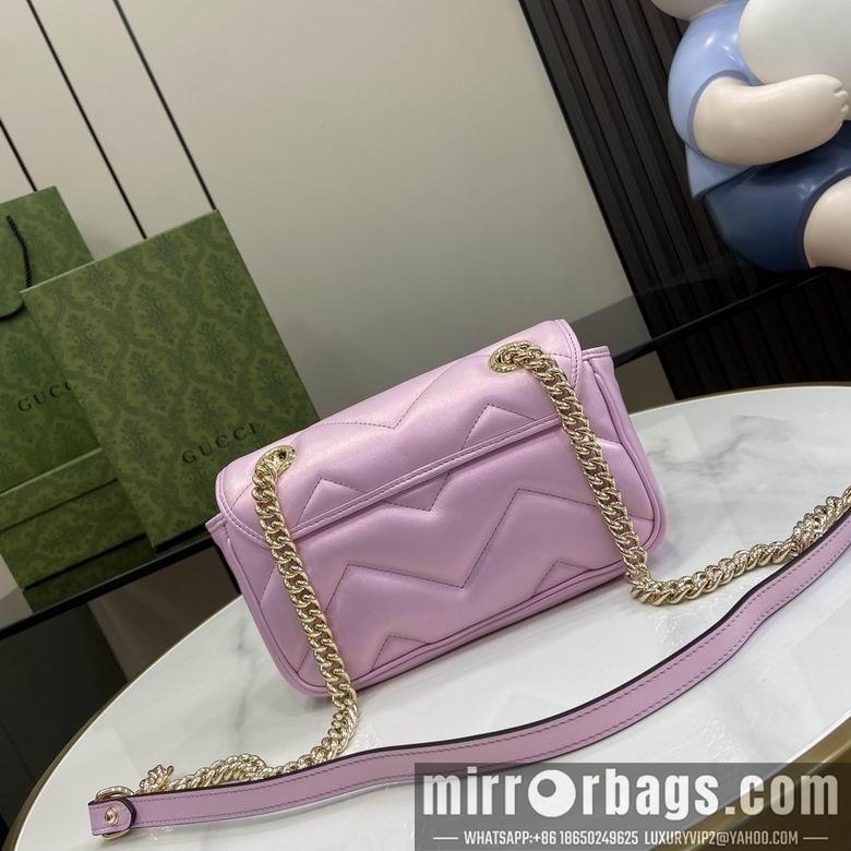 Replica Gucci Bags 446744 14X23X6cm YG 3colour