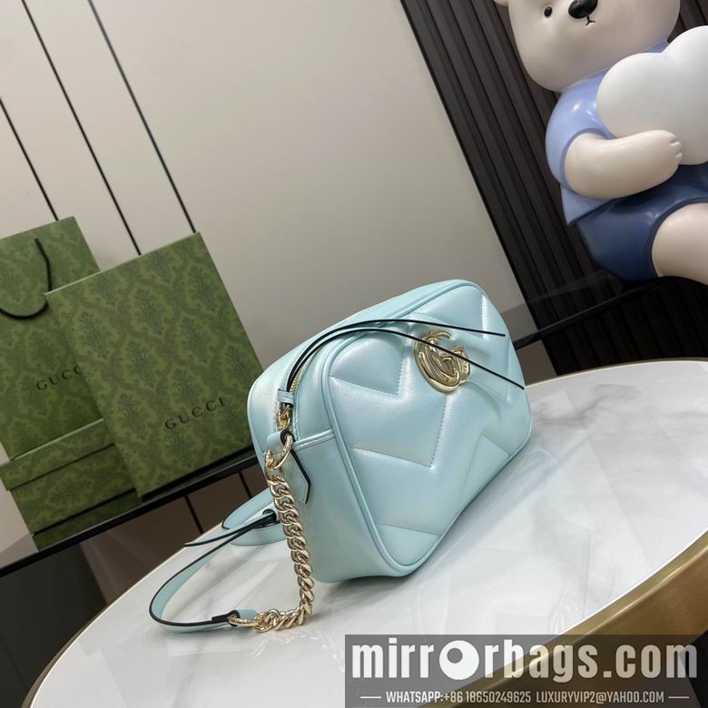 Replica Gucci Bags 447632 13X24X7cm YG 3colour