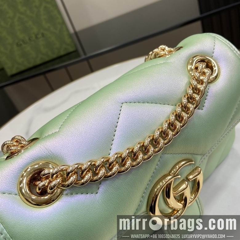 Replica Gucci Bags 446744 14X23X6cm YG 3colour