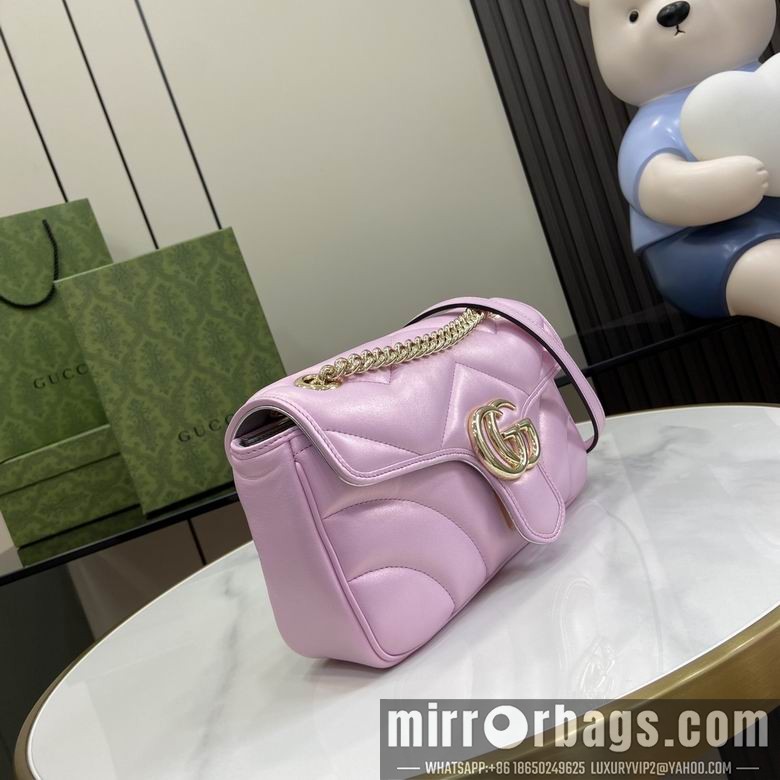 Replica Gucci Bags 443497 15X26X7cm YG 3colour