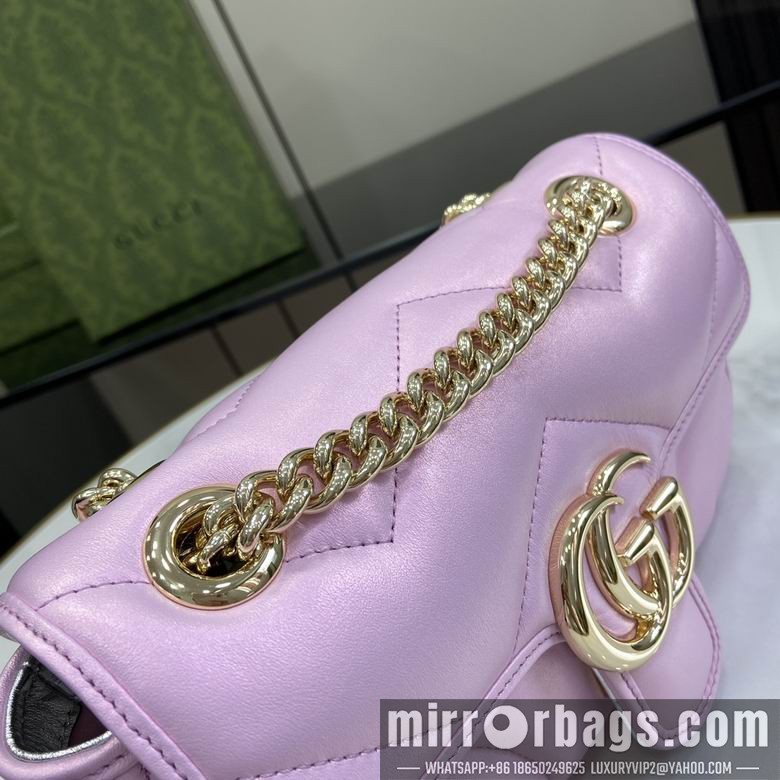 Replica Gucci Bags 446744 14X23X6cm YG 3colour