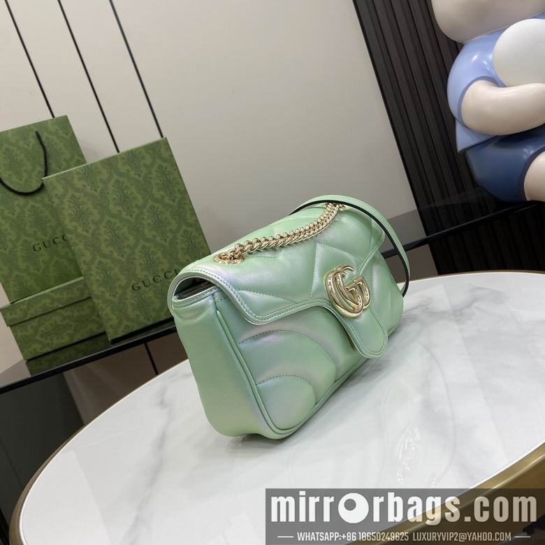 Replica Gucci Bags 443497 15X26X7cm YG 3colour