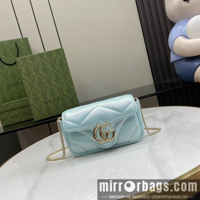 Replica Gucci Bags 476433 10X16.5X4cm YG 3colour