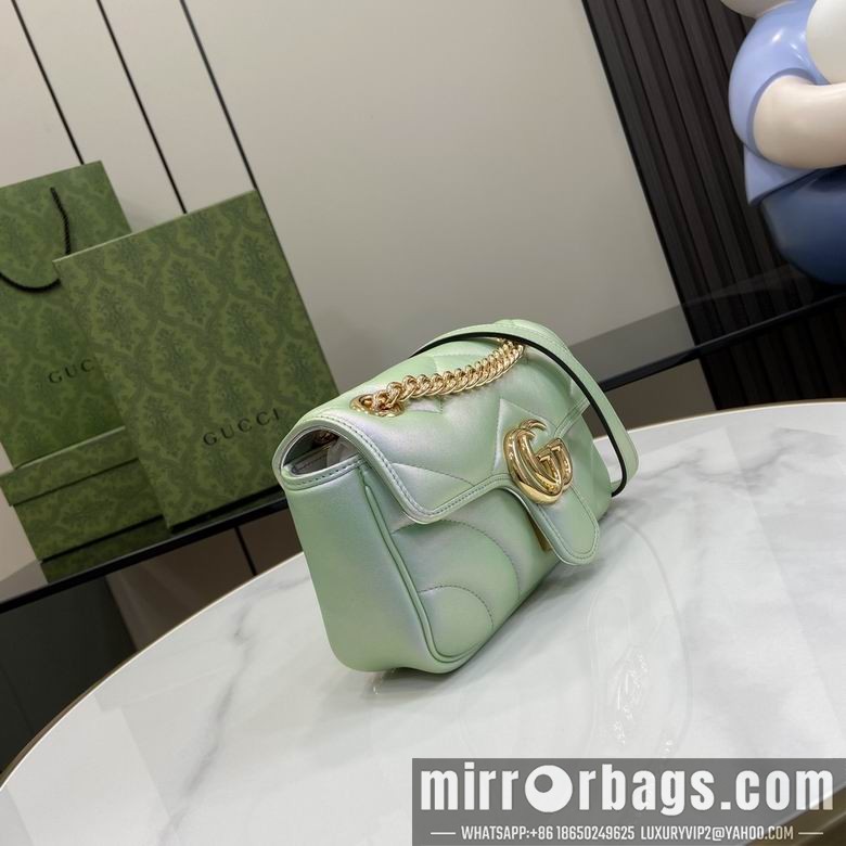 Replica Gucci Bags 446744 14X23X6cm YG 3colour