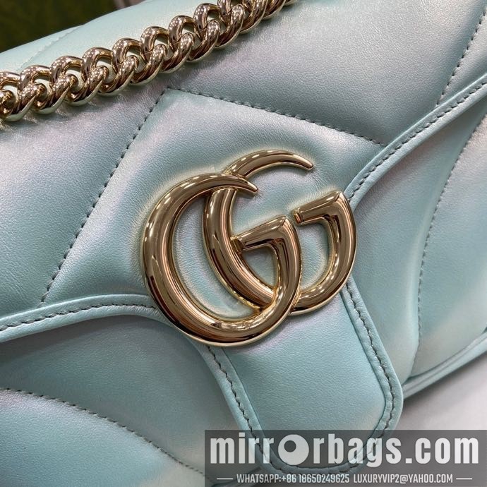 Replica Gucci Bags 443497 15X26X7cm YG 3colour