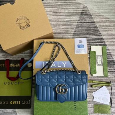 Replica Gucci Bags Marmont 443497 26X15X7cm MP 2色
