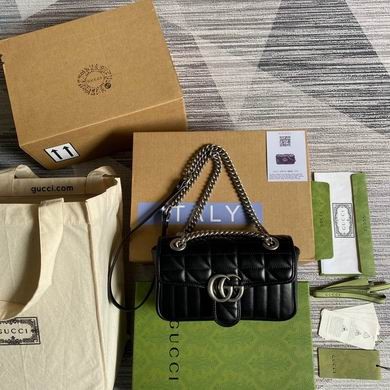 Replica Gucci Bags Marmont 446744 23X13X6cm MP 3colour
