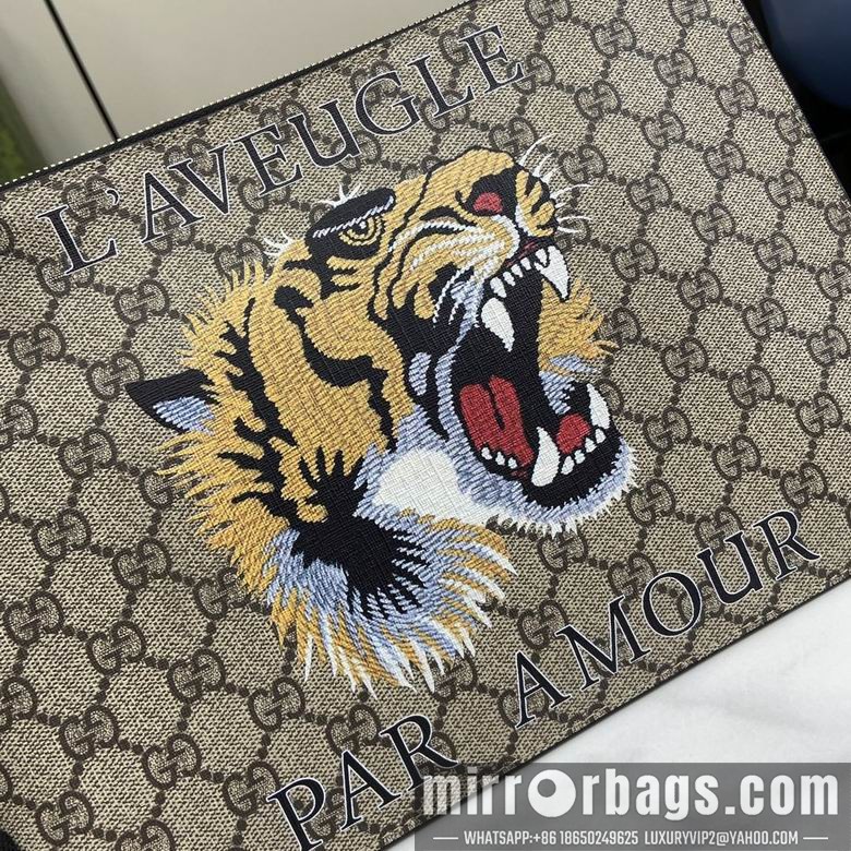 Replica Gucci Bags 473904 30.5X21X1.5cm YG 4colour