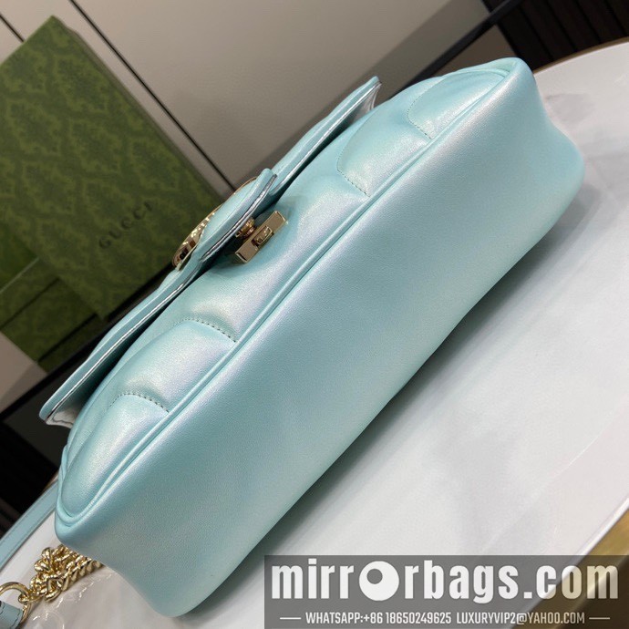 Replica Gucci Bags 443497 15X26X7cm YG 3colour