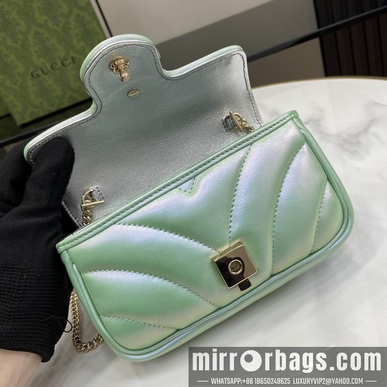 Replica Gucci Bags 476433 10X16.5X4cm YG 3colour