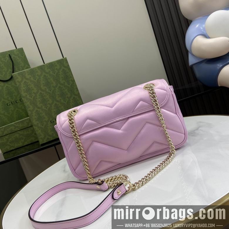 Replica Gucci Bags 443497 15X26X7cm YG 3colour