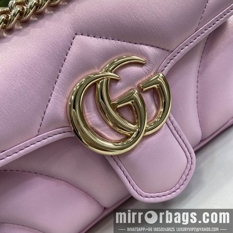 Replica Gucci Bags 446744 14X23X6cm YG 3colour
