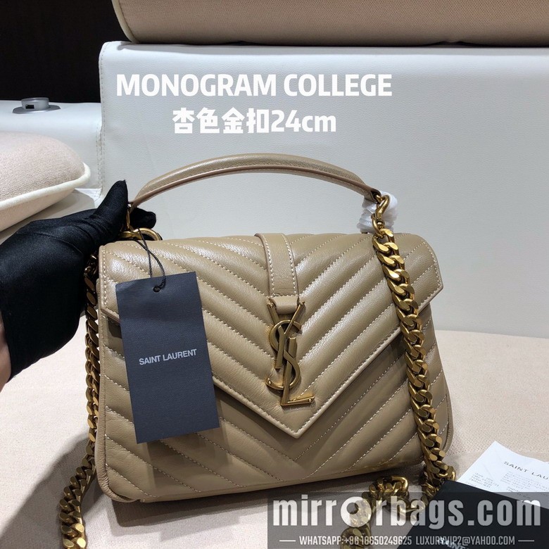 Replica YSL Bags YSL college 392737 24x17x6.5cm 8D