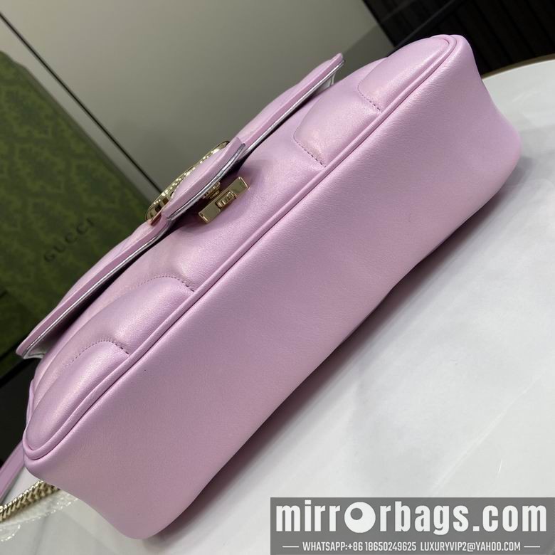 Replica Gucci Bags 443497 15X26X7cm YG 3colour