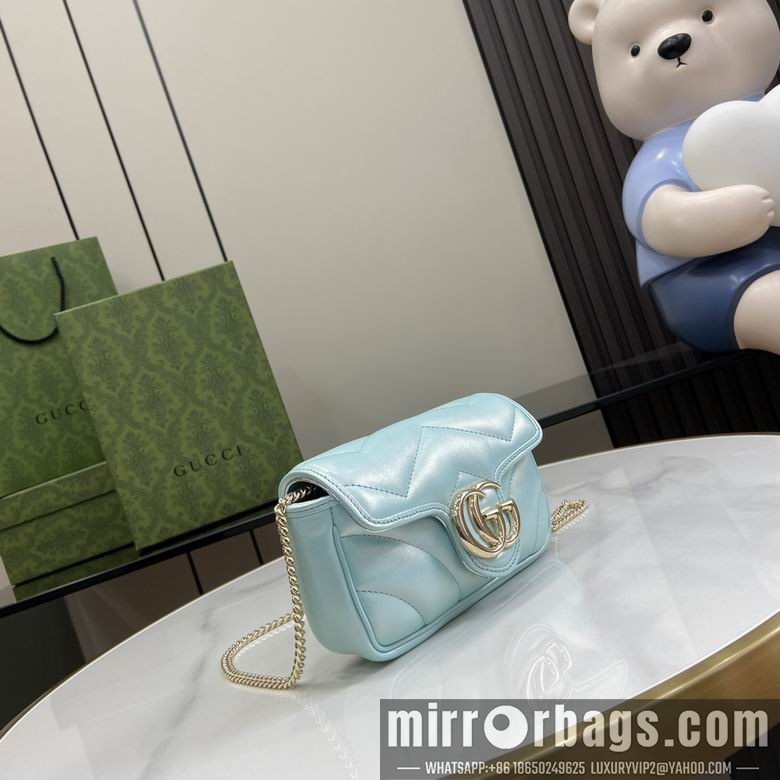 Replica Gucci Bags 476433 10X16.5X4cm YG 3colour