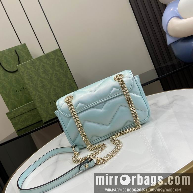 Replica Gucci Bags 446744 14X23X6cm YG 3colour