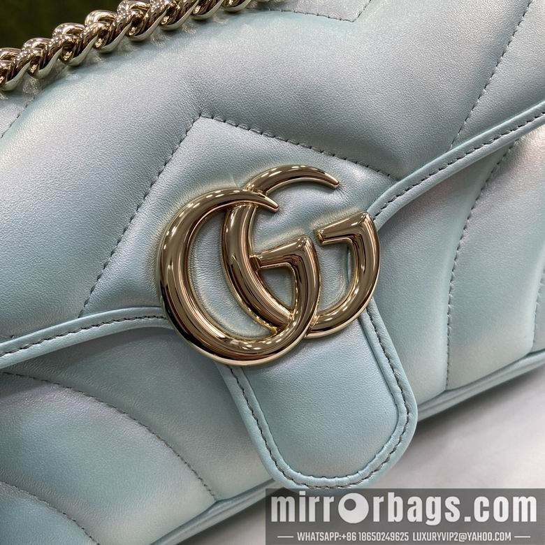 Replica Gucci Bags 446744 14X23X6cm YG 3colour