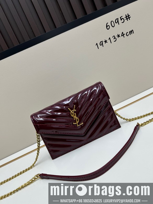 Replica YSL Bags YSL 6095 19x13x4.5cm jj1