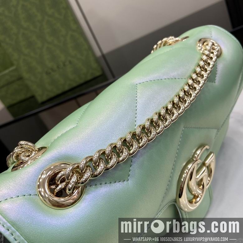 Replica Gucci Bags 443497 15X26X7cm YG 3colour