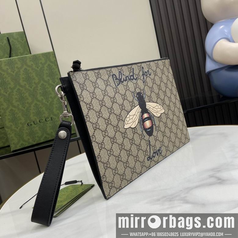 Replica Gucci Bags 473904 30.5X21X1.5cm YG 4colour