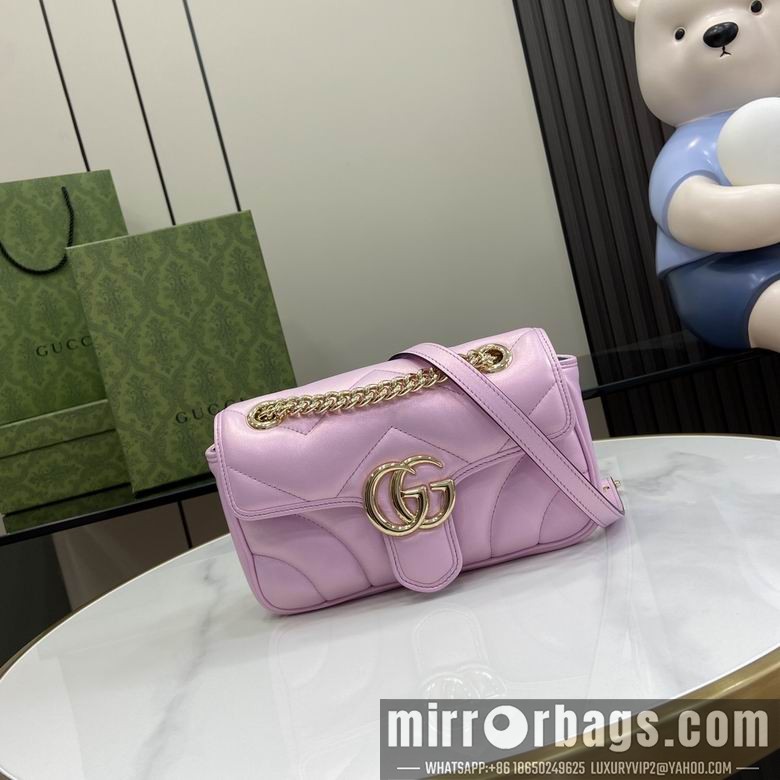 Replica Gucci Bags 446744 14X23X6cm YG 3colour
