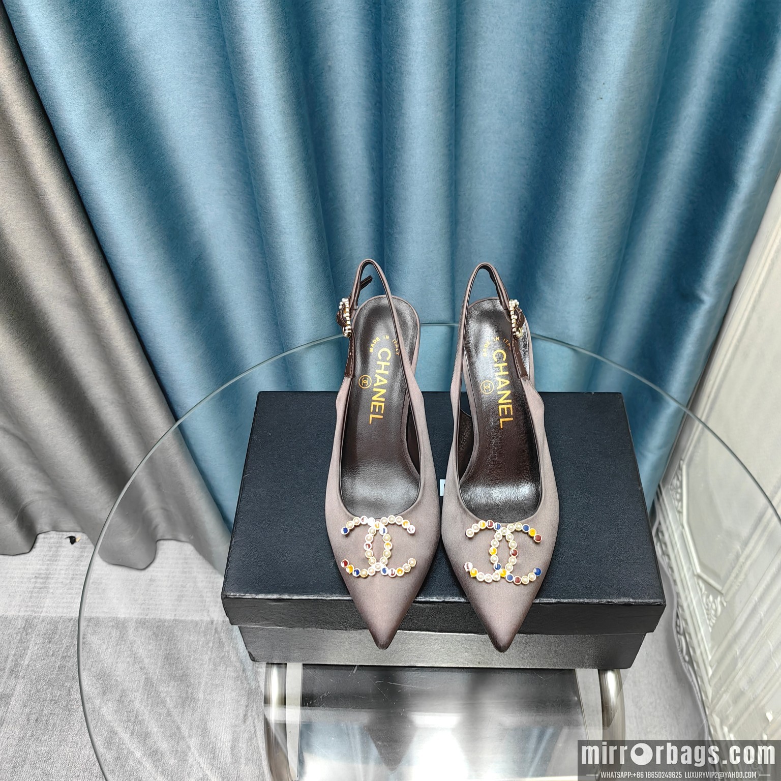 Replica Chanel Shoes Chanel sz35-41 8.5cm h0707