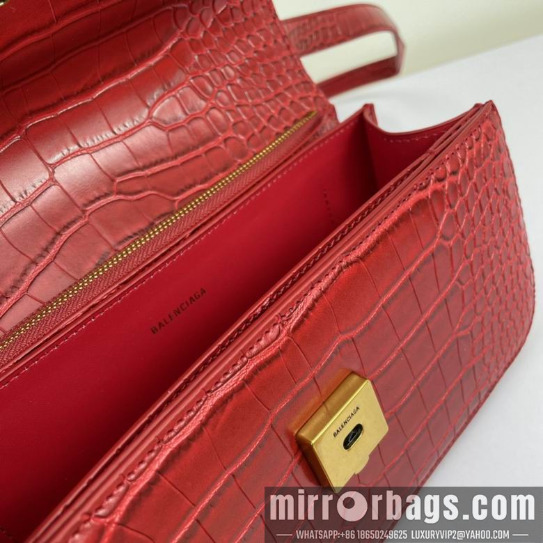 Balenciaga Bags WW69321红 25X12X8
