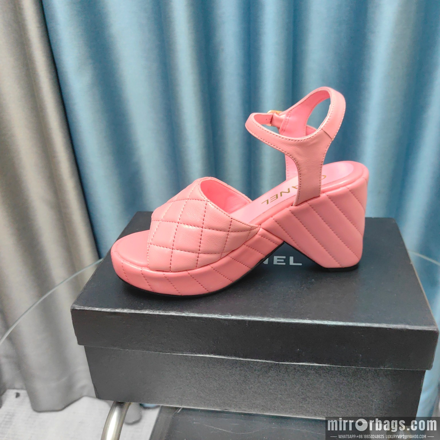 Replica Chanel Shoes Chanel sz35-41 8cm h0708