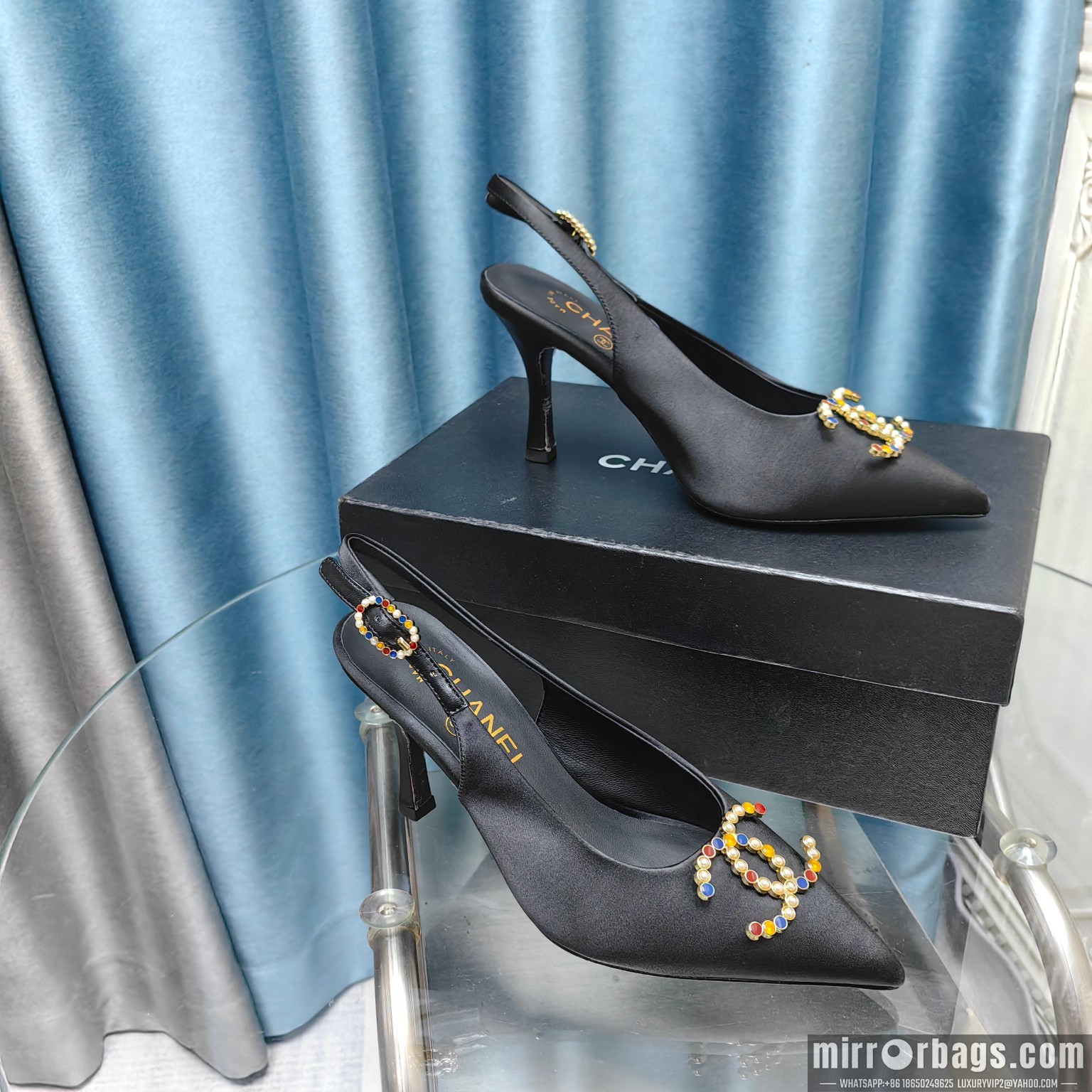 Replica Chanel Shoes Chanel sz35-41 8.5cm h0707
