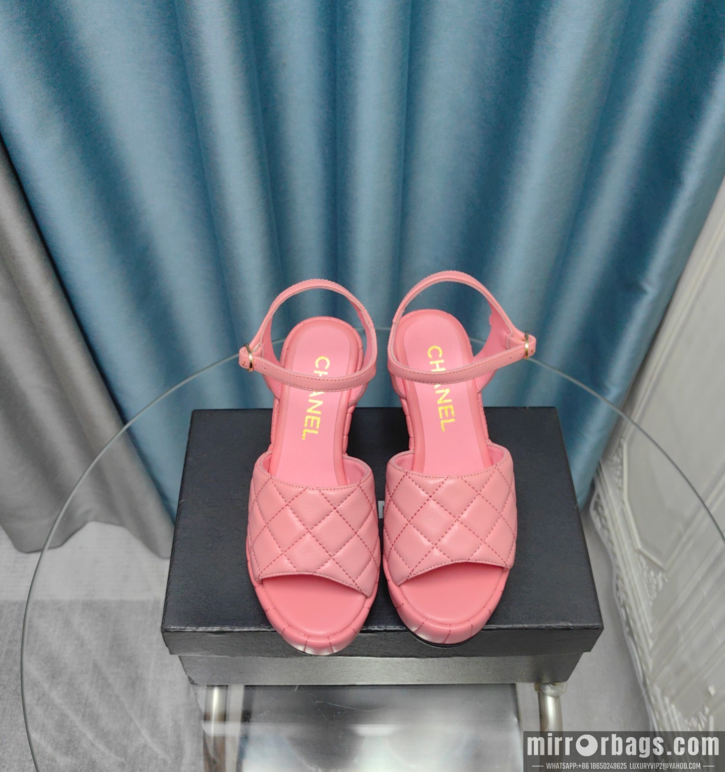 Replica Chanel Shoes Chanel sz35-41 8cm h0708
