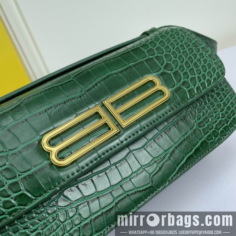 Balenciaga Bags WW69321深绿 25X12X8