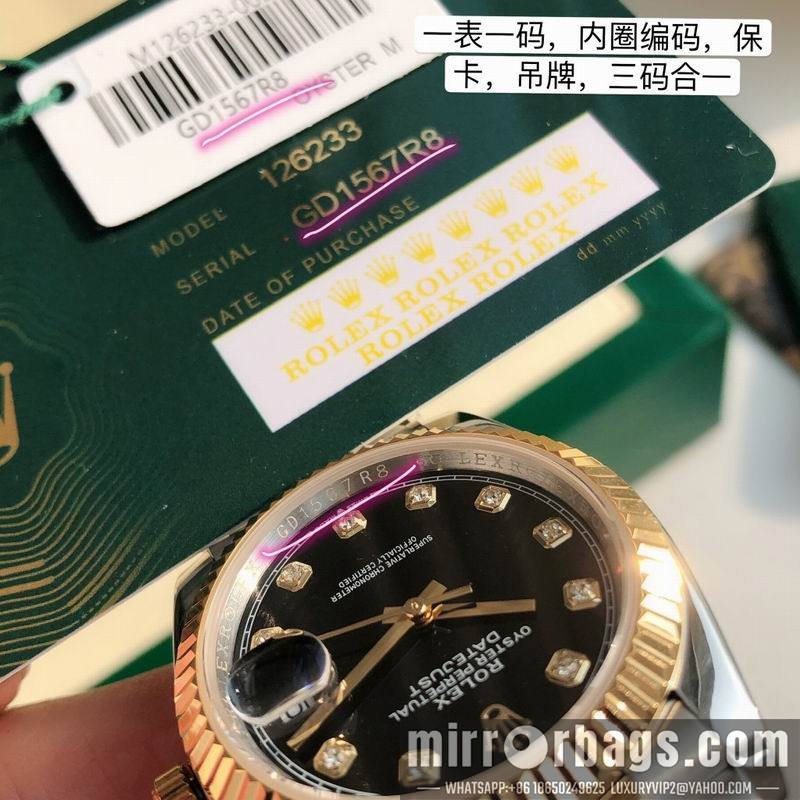 Replica Rolex 36mm 102358 Watch