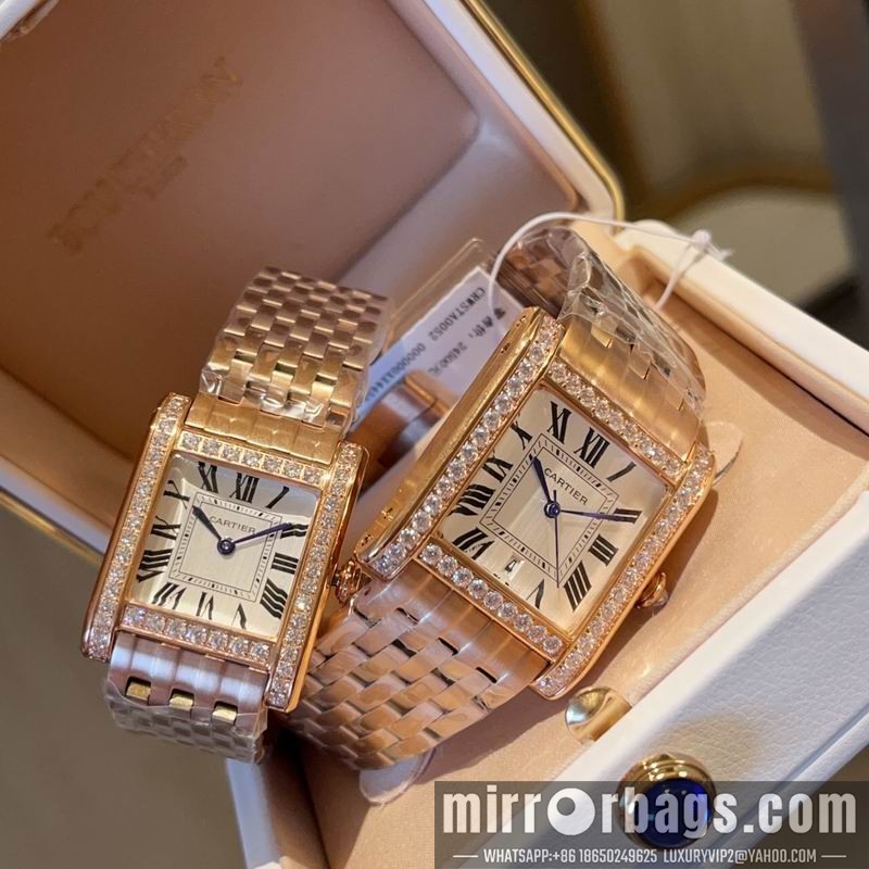 Replica Cartier M32X37mm W33.6X25.7mm 080607 Watch