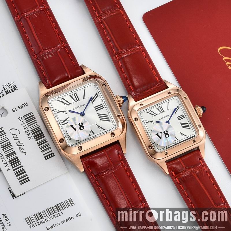 Replica Cartier M32X43mm W28X38mm 032510 Watch