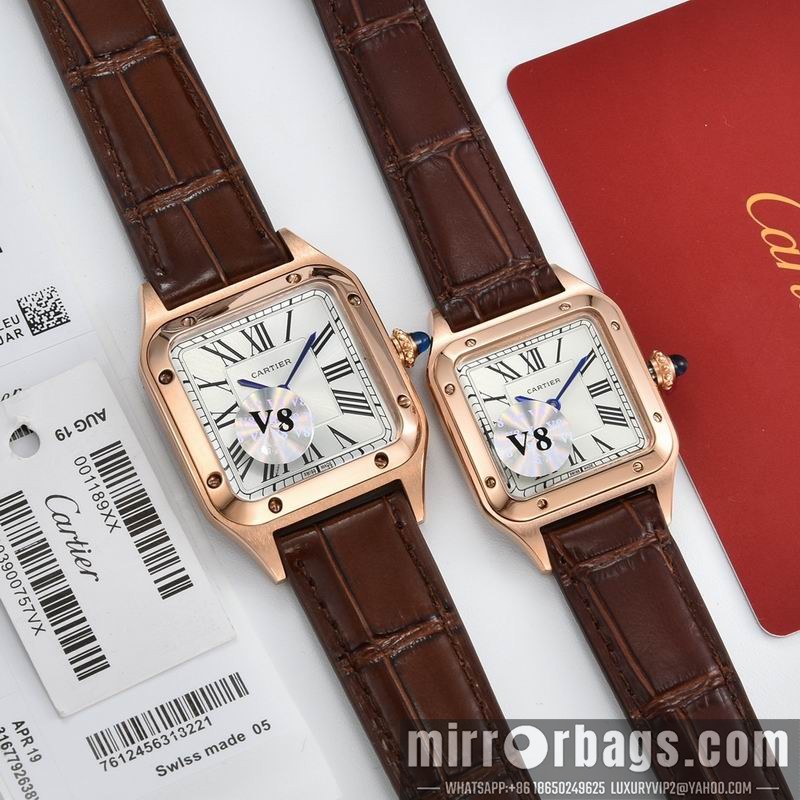 Replica Cartier M32X43mm W28X38mm 032510 Watch
