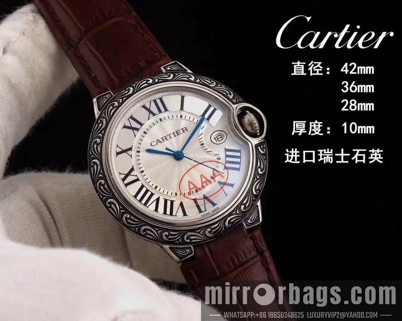 Replica Cartier 42mm 36mm 28mm 092130 Watch