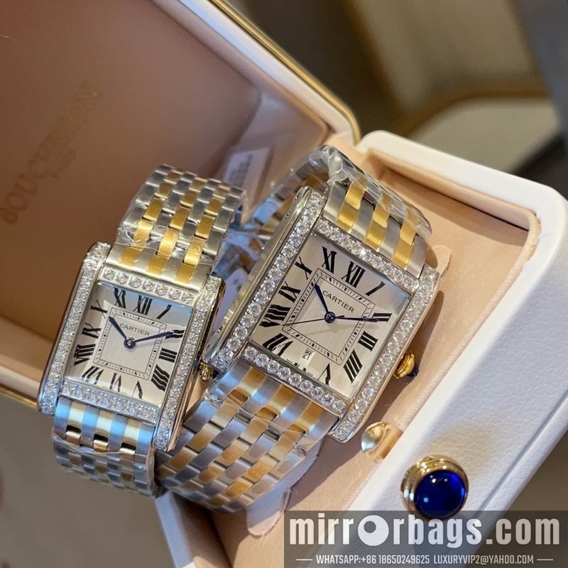 Replica Cartier M32X37mm W33.6X25.7mm 080607 Watch