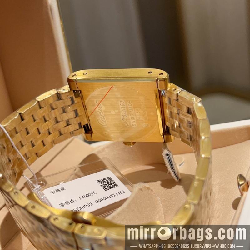 Replica Cartier M32X37mm W33.6X25.7mm 080607 Watch