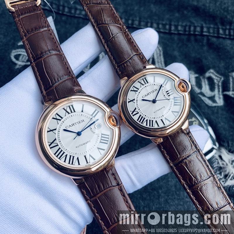 Replica Cartier 42mm 36mm 28mm 092118 Watch