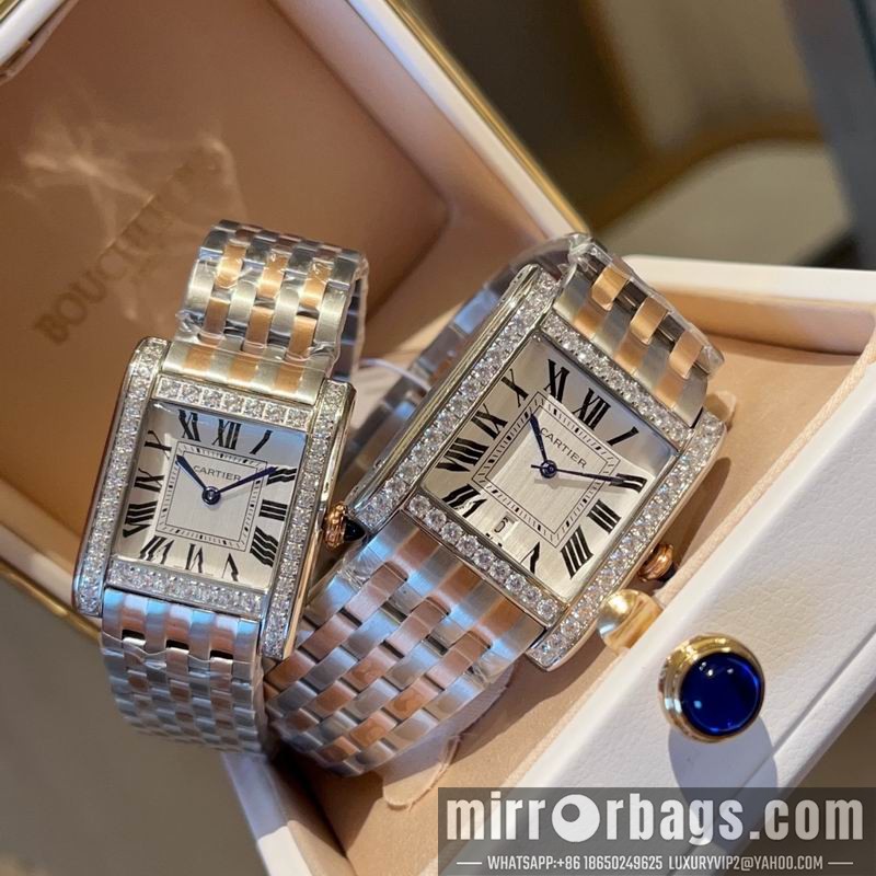 Replica Cartier M32X37mm W33.6X25.7mm 080607 Watch