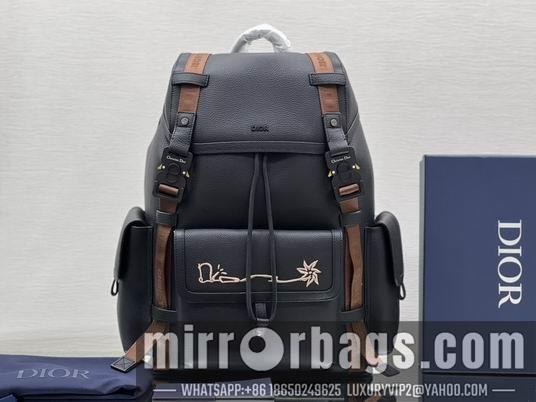 Dior Replica Bags 1ESBA163黑色全皮绣花 43x51x20 cm wz