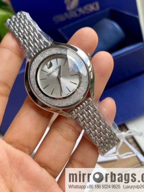 Swarovski. The same series at the Swarovski counter: Crystalline Aura watch