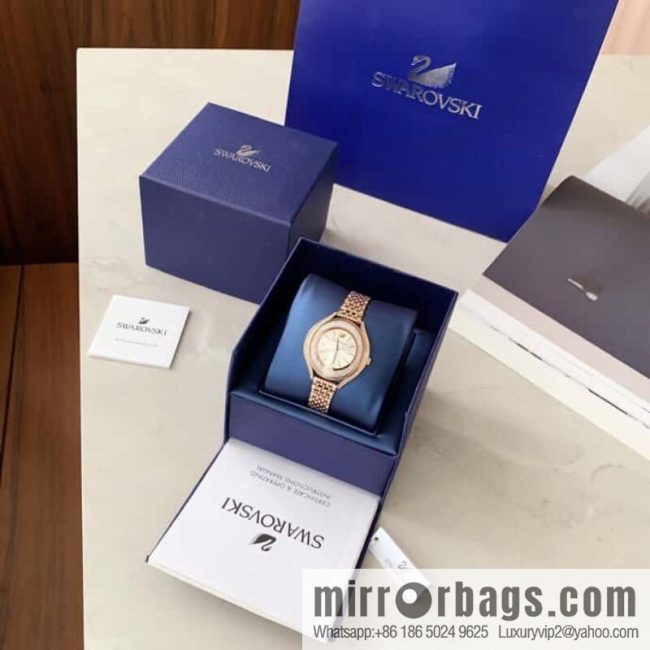 Swarovski. The same series at the Swarovski counter: Crystalline Aura watch