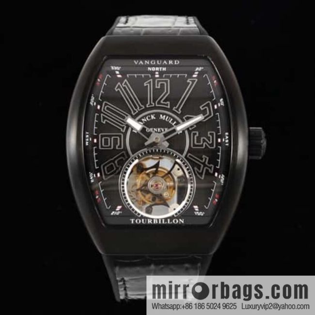 Frank Muller V45 Vanguard Tourbillon Series Original Complex Franck Muller Tourbillon Movement Watch
