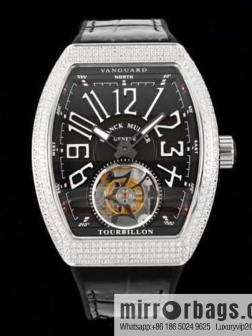 Frank Muller V45 Vanguard Tourbillon Series Original Complex Franck Muller Tourbillon Movement Watch