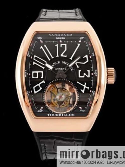 Frank Muller V45 Vanguard Tourbillon Series Original Complex Franck Muller Tourbillon Movement Watch