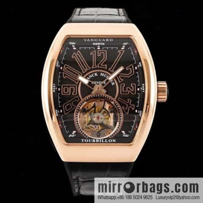 Frank Muller V45 Vanguard Tourbillon Series Original Complex Franck Muller Tourbillon Movement Watch