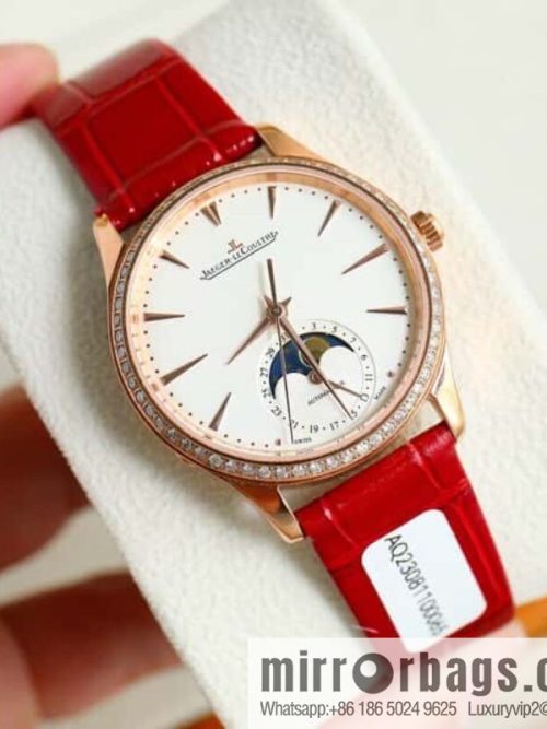 Jaeger-LeCoultre Moon Phase Master Series 1252501 Women\'s Real Diamond Watch